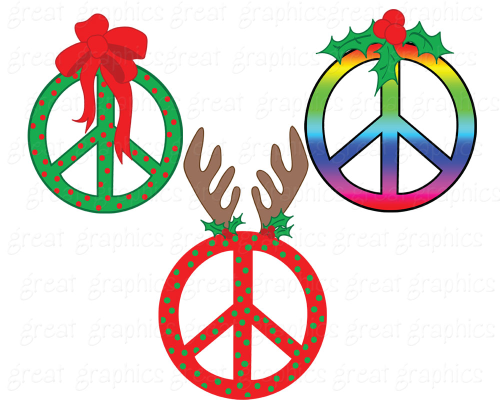 Christmas Peace Clipart