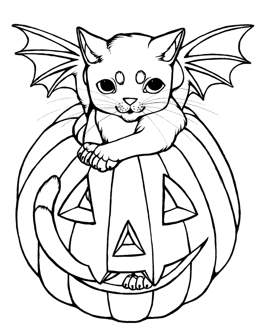 Halloween Colouring Page - ClipArt Best - ClipArt Best