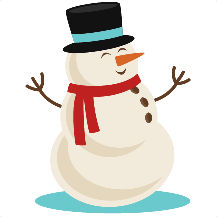 Happy Snowman SVG scrapbook title winter svg cut file snowflake ...