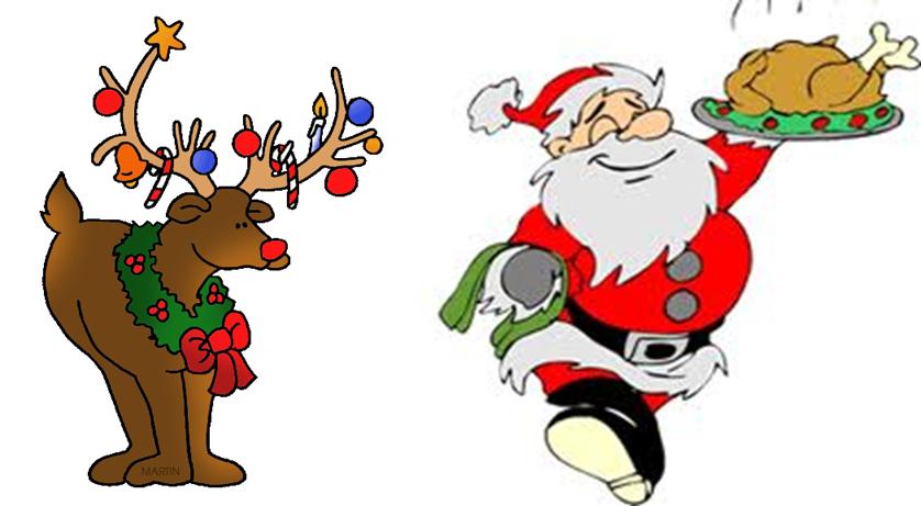 Christmas Meal Clipart