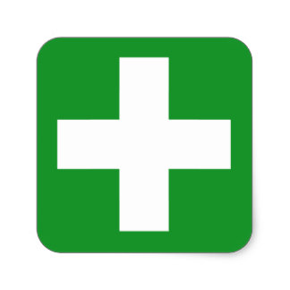 First Aid Stickers | Zazzle