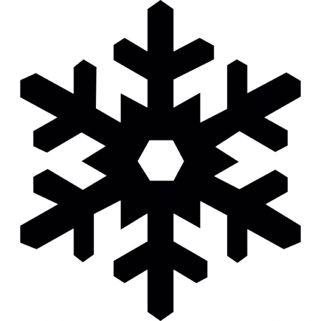 Snowflake winter shape Icons | Free Download