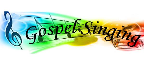 Gospel singer clipart