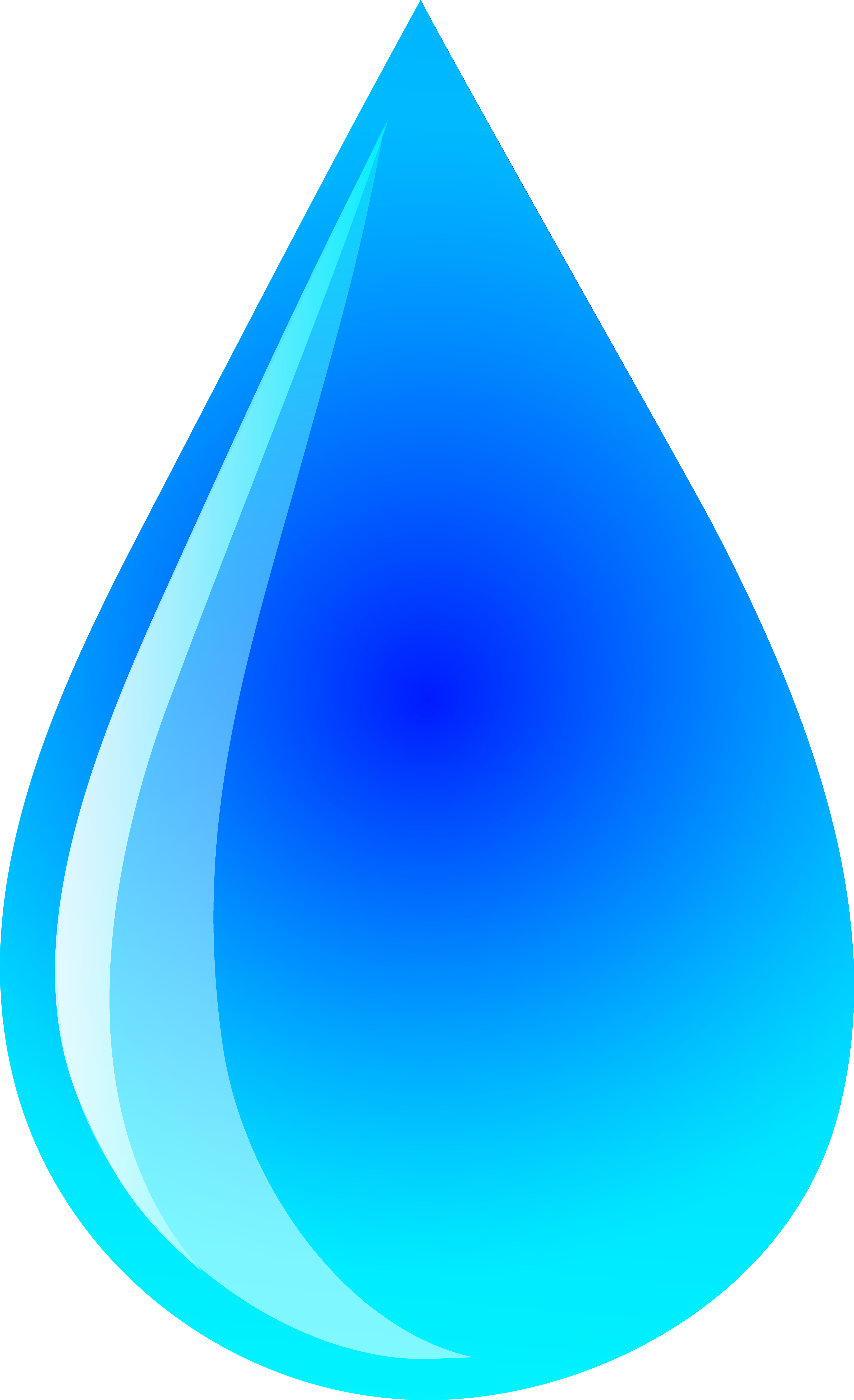 Transparent Water Drop Clipart