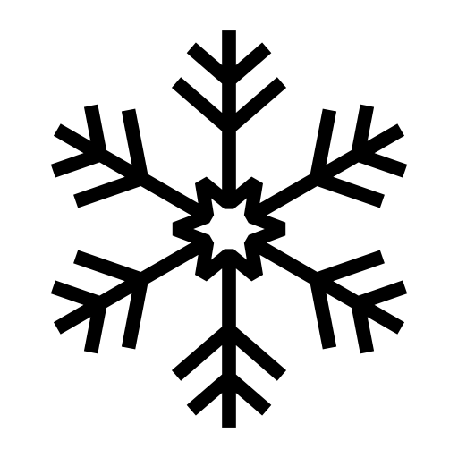 snowflake symbol logo icon | download free icons