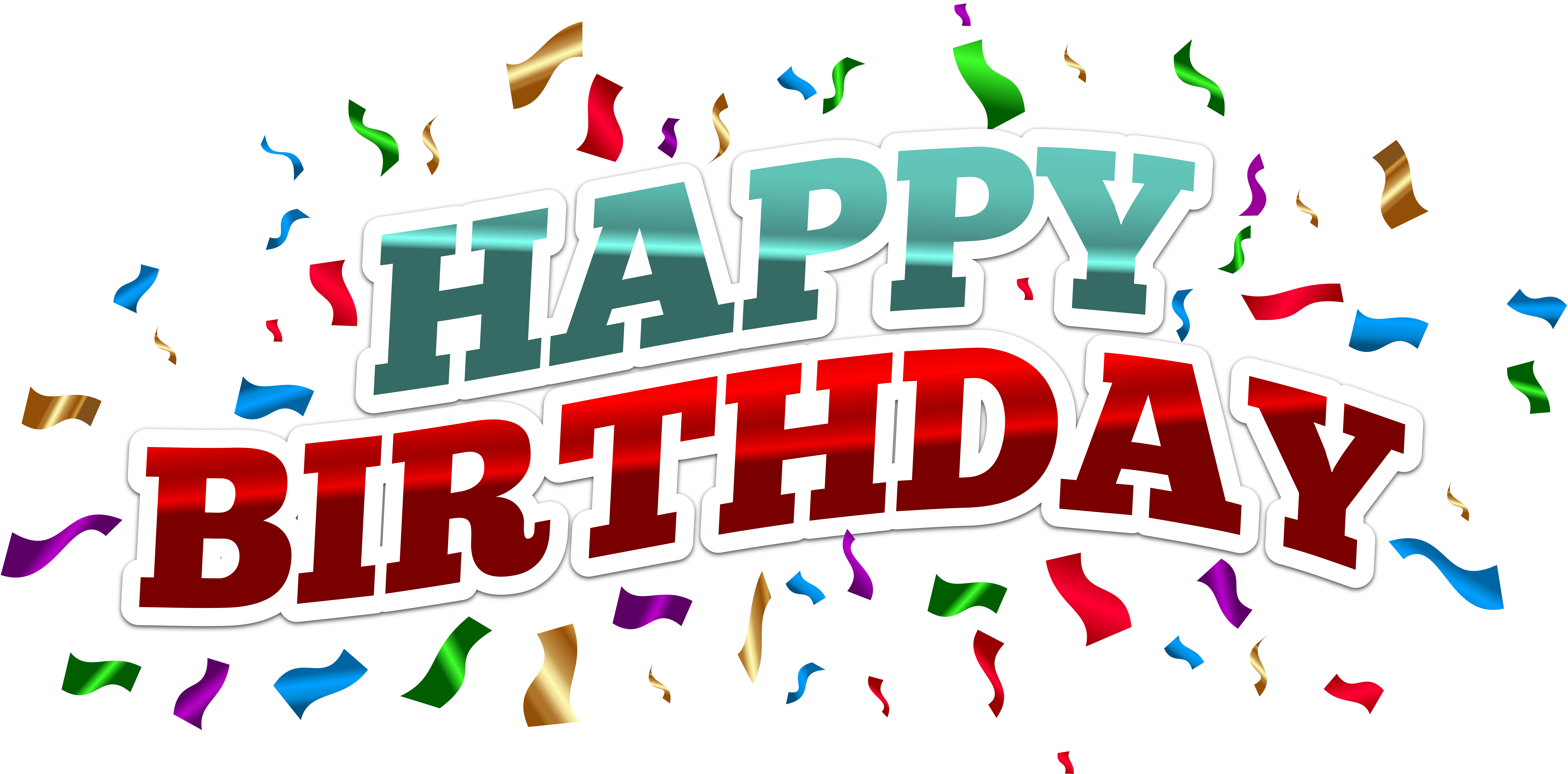 Happy Birthday Png Clipart Best