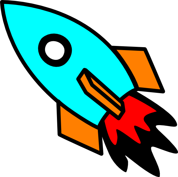 Rocket Animated Clipart