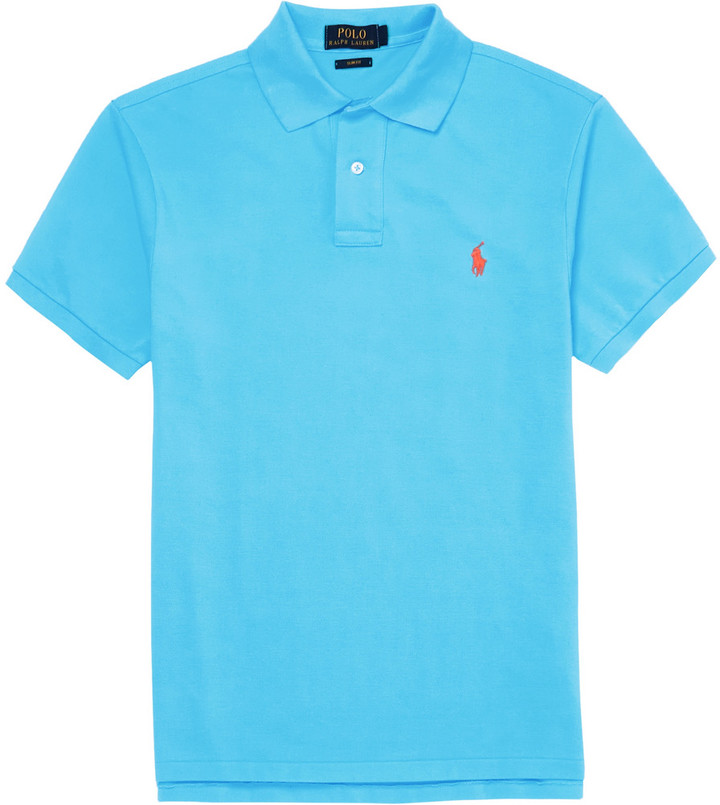 Polo Ralph Lauren Slim Fit Cotton Piqu Polo Shirt | Where to buy ...