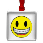 Smiley with braces iPad mini cover from Zazzle.