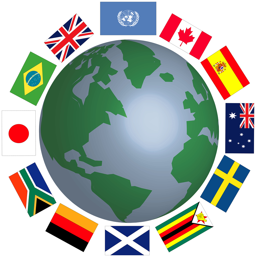 free clipart flags of the world - photo #2