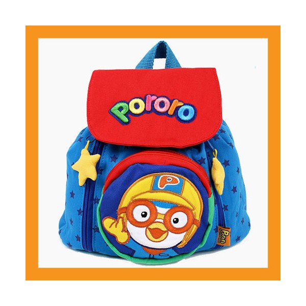 pororo character backpack for kids toddler