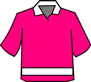 Club Shirt Pink clip art - vector clip art online, royalty free ...