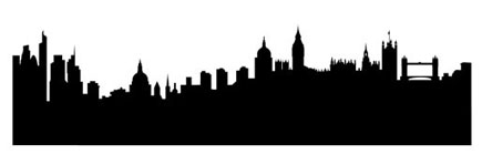 London Skyline Silhouette - ClipArt Best