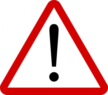 Warning Sign clip art - Download free Other vectors