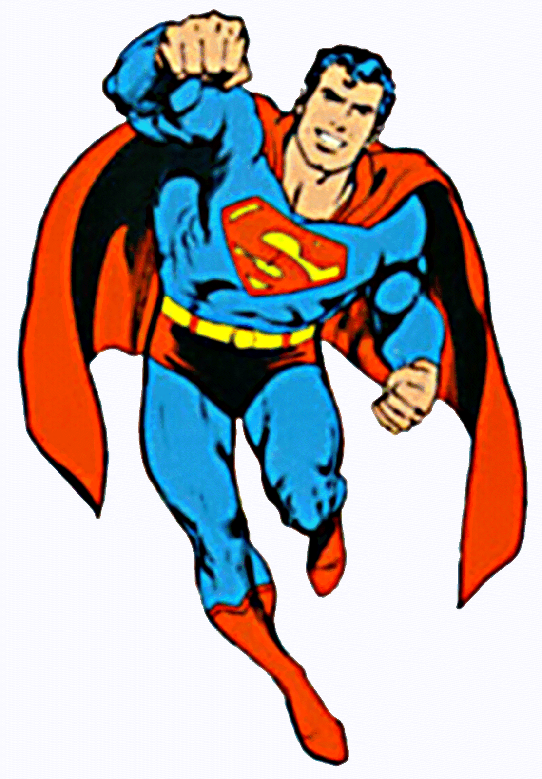 Superman Out Line - ClipArt Best