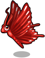 Red Butterfly - Tiny Zoo Wiki