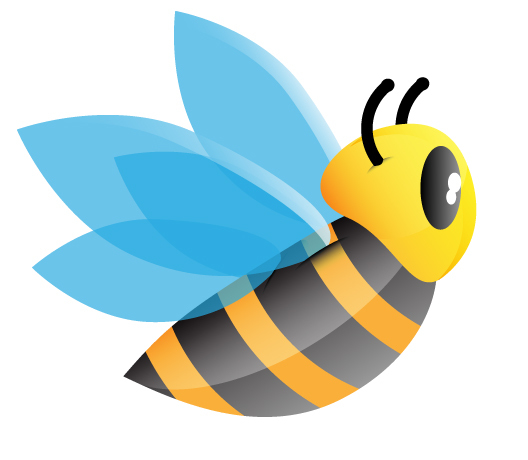 cute bee - Vecteezy! - Download Free Vector Art, Stock Graphics ...