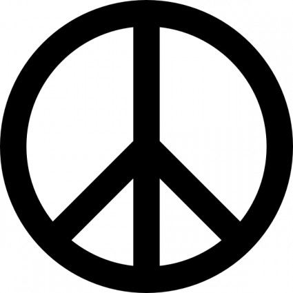 Peace Sign clip art Free vector in Open office drawing svg ( .svg ...