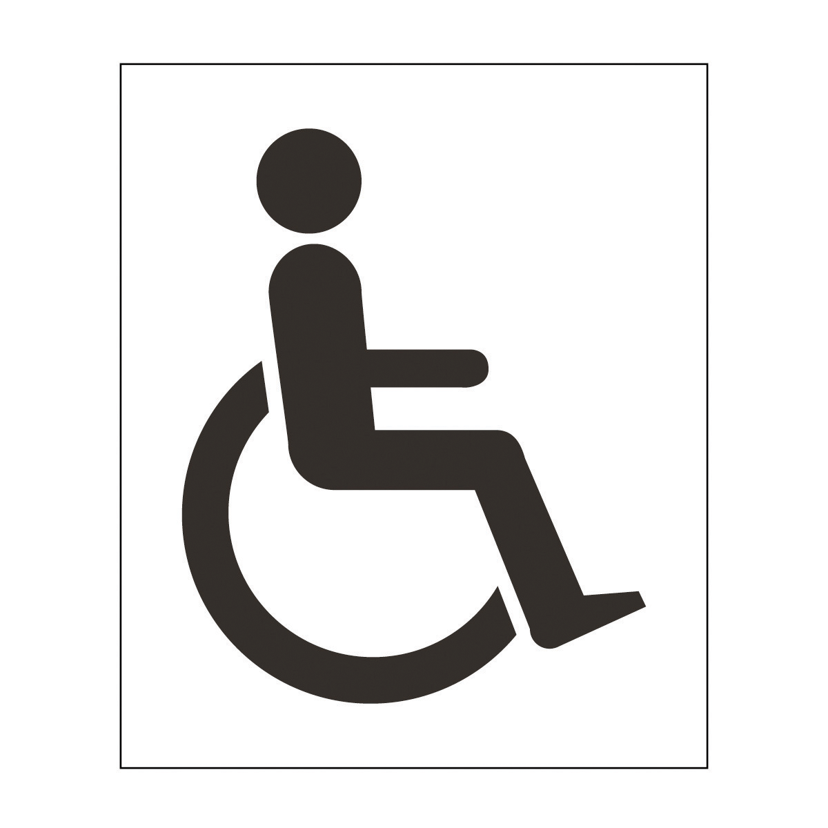 Disabled Symbol Safety Signs - General Information Sign from BiGDUG UK