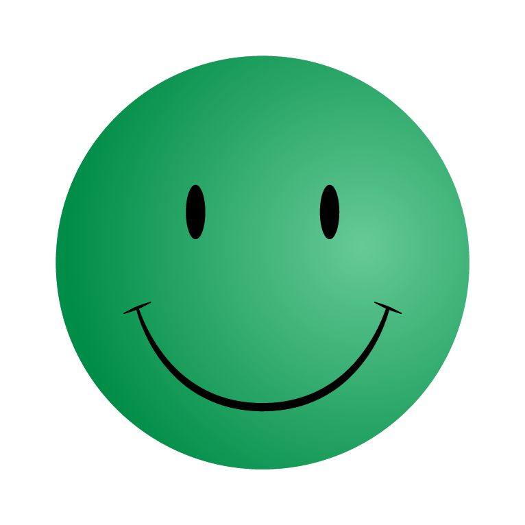 Green Smiley Face - ClipArt Best