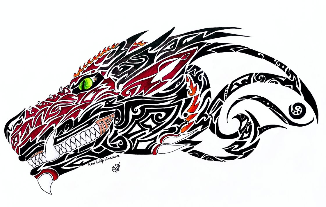 Dragonhead - Tattoo Design