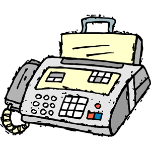 Fax Machine Clipart Image. - Free Clipart Images