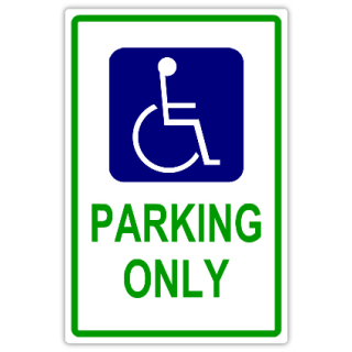 Handicap Parking 101 | Handicap Parking Sign Templates | Templates ...