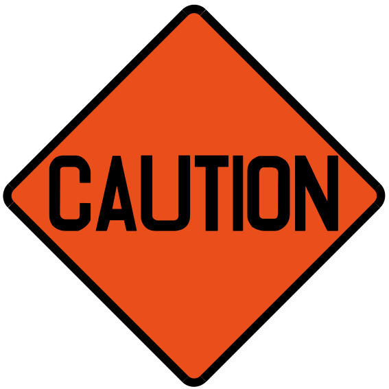 Singapore Road Signs - Temporary Sign - Caution.svg ...