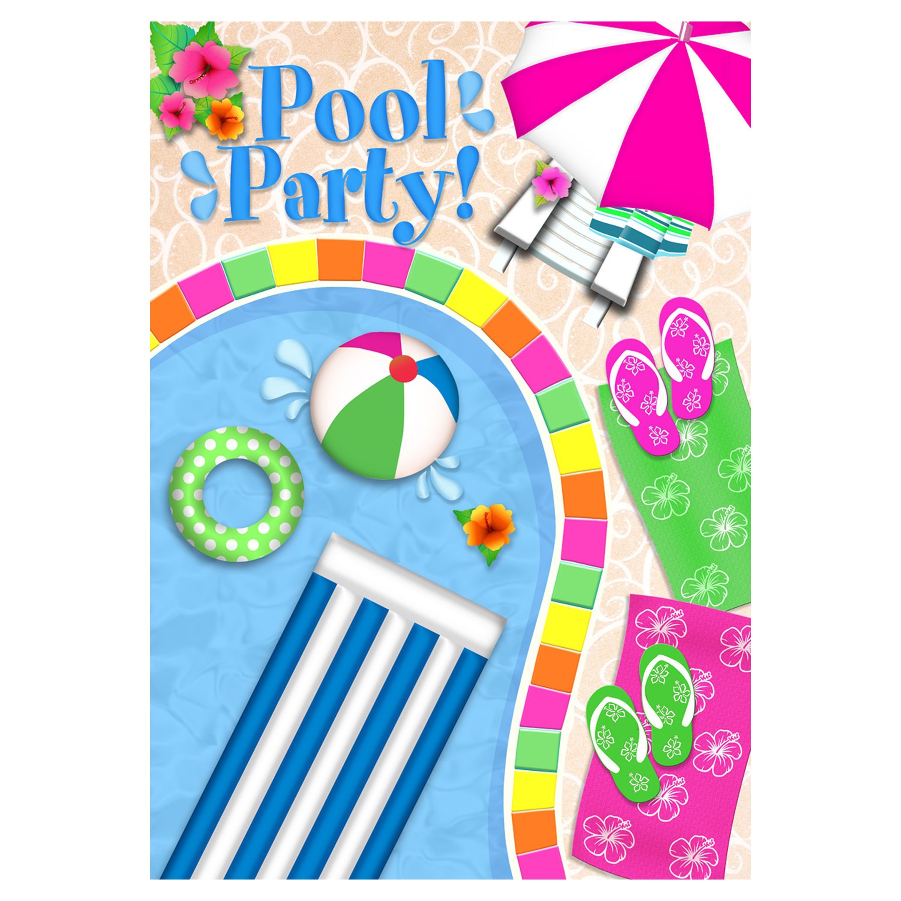 438 views Pool party clipart images