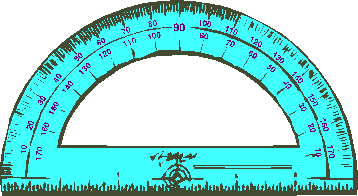 Real Size Protractor - ClipArt Best