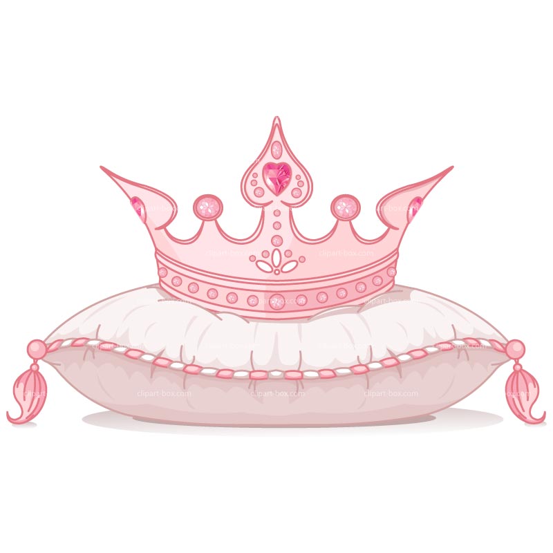 RELATED CROWN ON PILLOW CLIPARTS