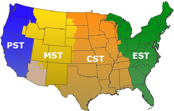 Free printable united states time zone map Keep Healthy Eating Simple