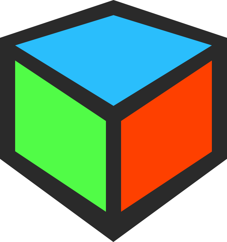 3D Cube Icon - Free Clipart Images