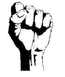 Pics For > Black Power Fist Png