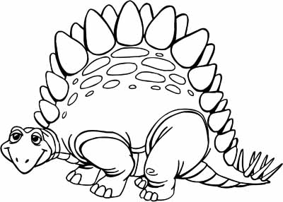 Dinosaur Coloring Pages - Crayon or paint these big handsome brutes!