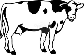 Cow Clip Art Free Cartoon - Free Clipart Images