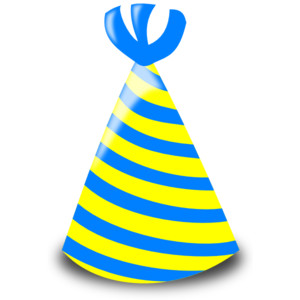 Birthday Hat clip art - Polyvore
