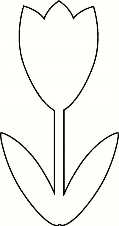 tulip-template-clipart-best