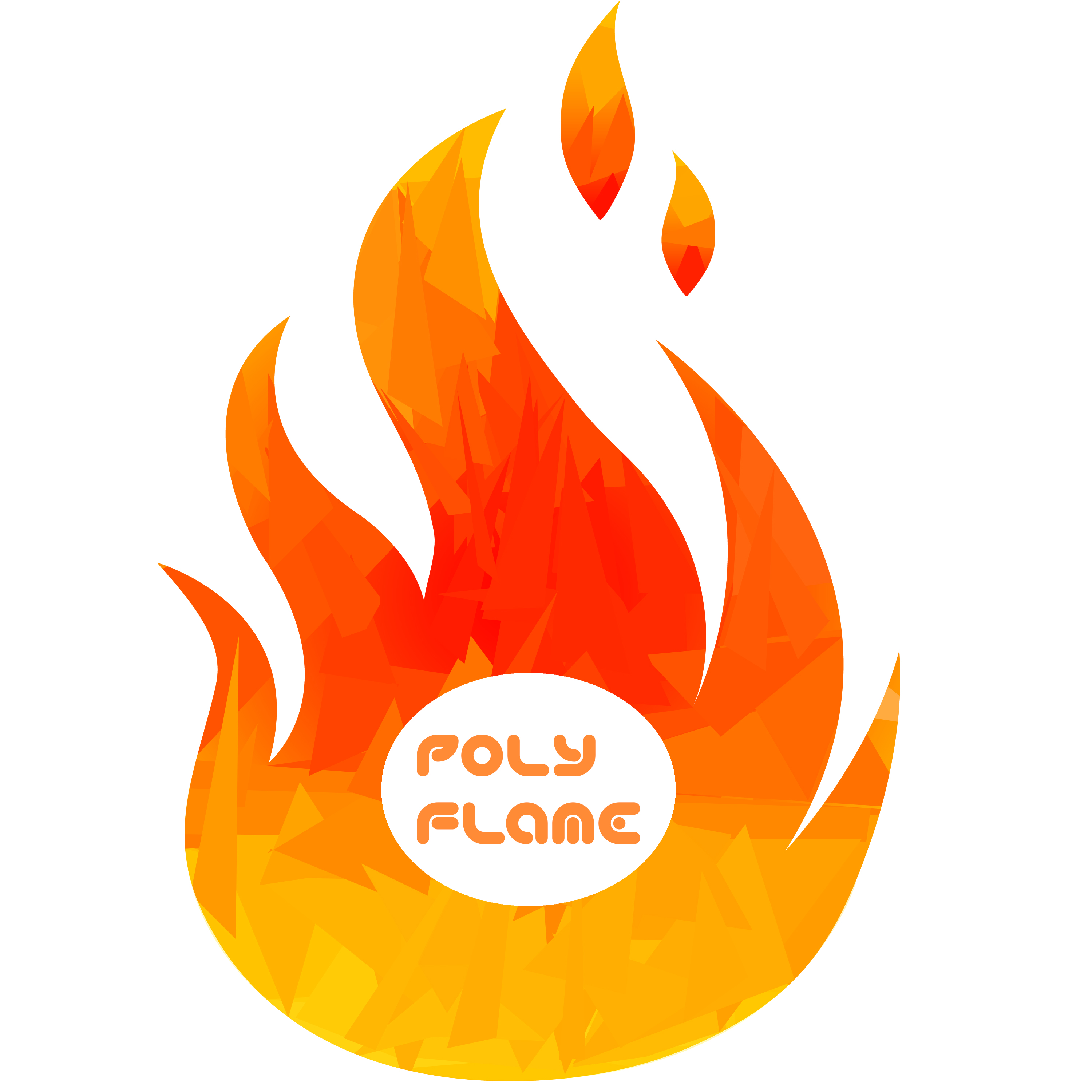 Poly Flame Logo by Poly-Flame on DeviantArt
