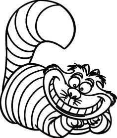 Cheshire Cat Smile Printable - ClipArt Best