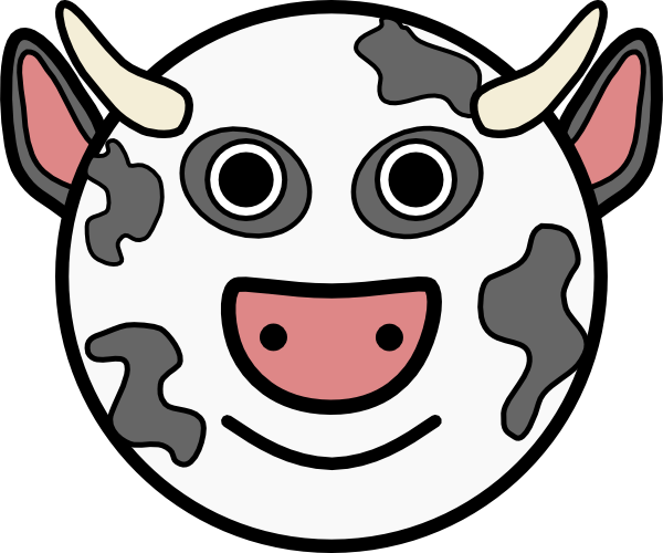 Cartoon Cow Head - ClipArt Best