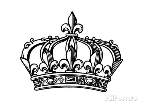 Crown art, Ink and Line art