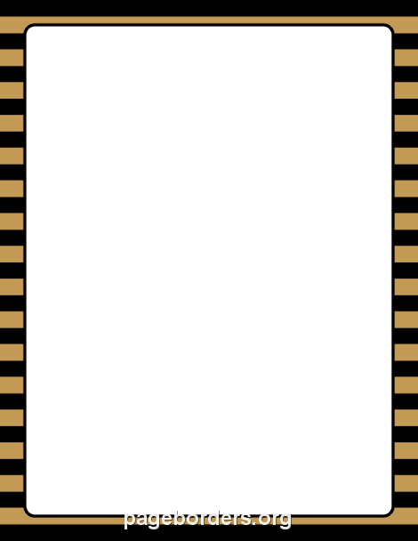 Gold Page Borders