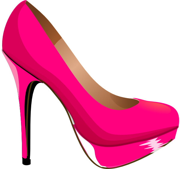 Pink Shoes Clipart