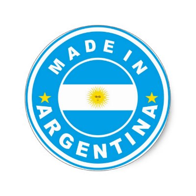 Argentina Flag Heart Sticker | Zazzle
