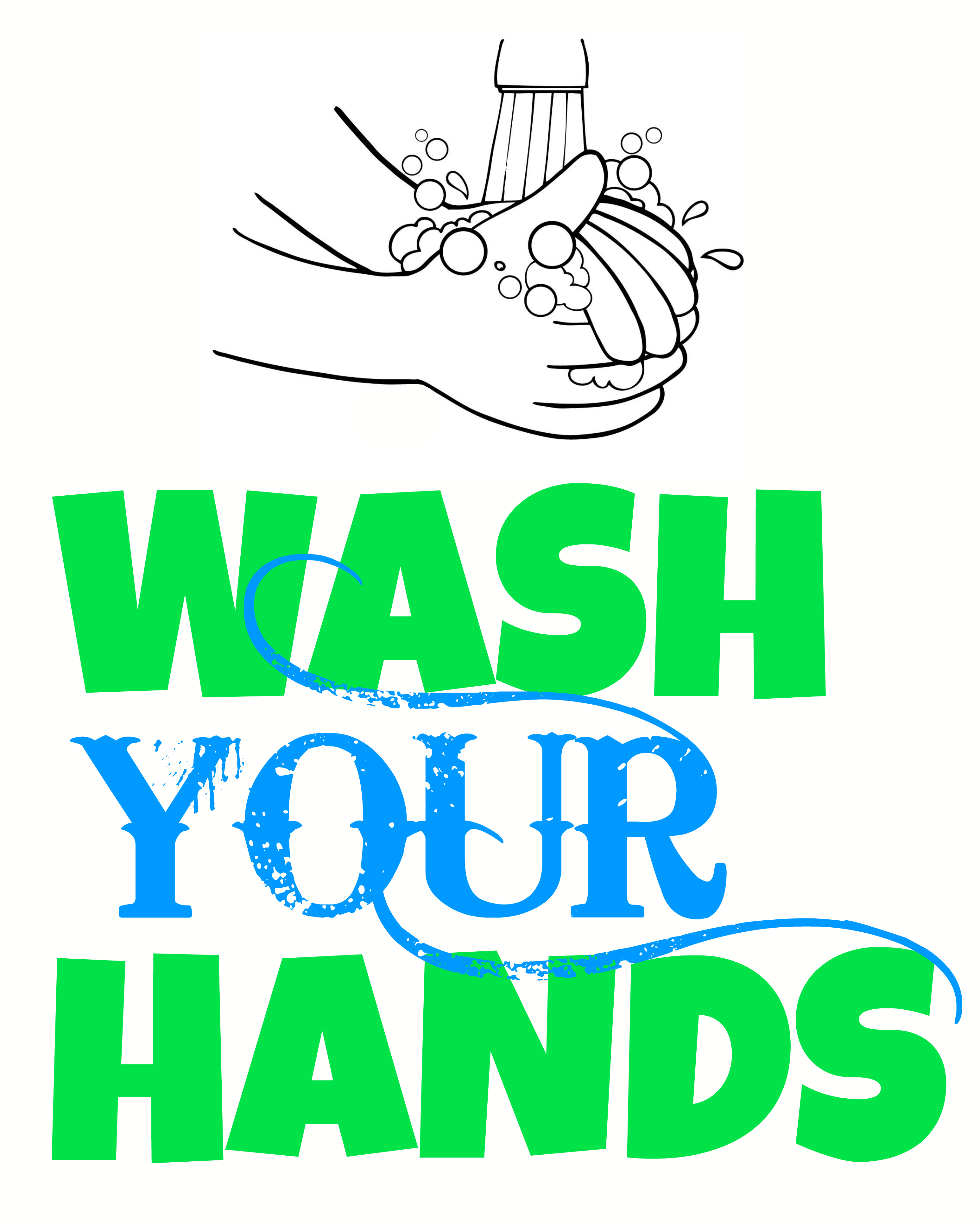 Free Printable Wash Hands Sign