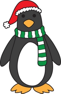Christmas Penguin Clip Art - Free Clipart Images