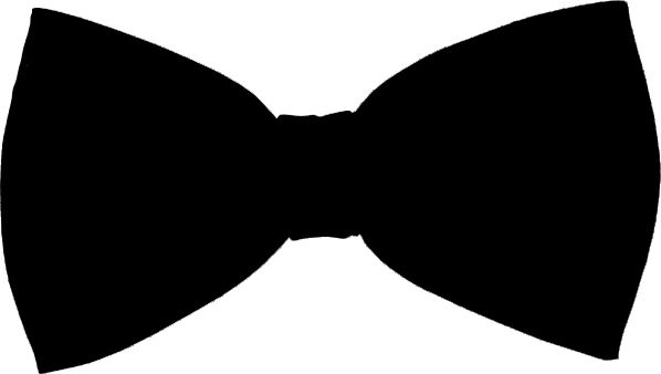 Silhouette Bow Tie - ClipArt Best