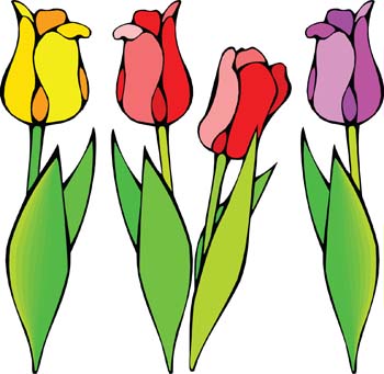 14 Free Tulip Graphics Images - Tulip Bouquet Clip Art Free ...