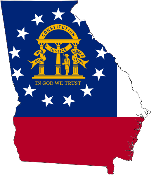 File:Flag-map of Georgia (U.S. state).svg